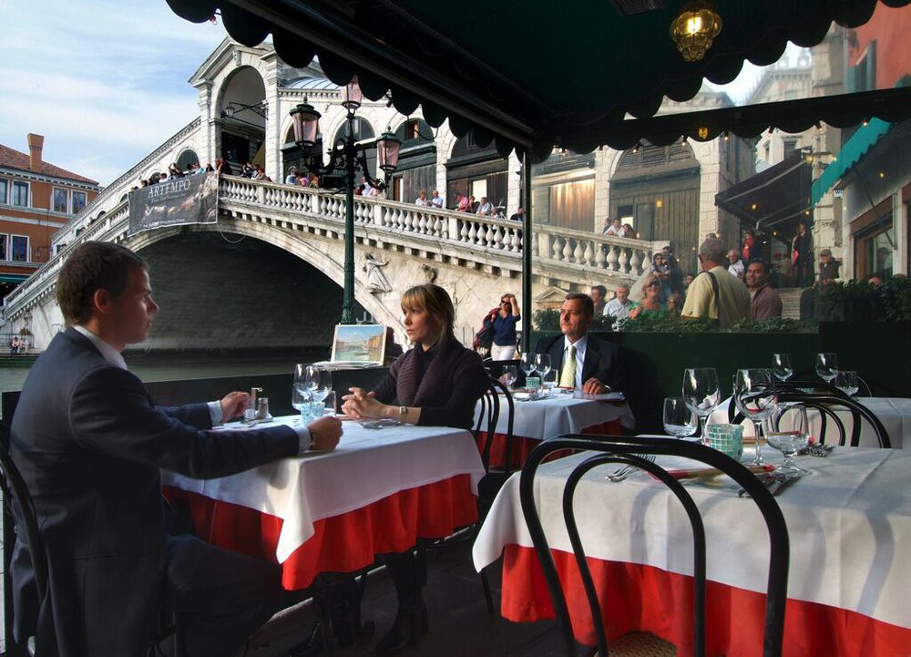 Hotel Rialto Venedig Exterior foto